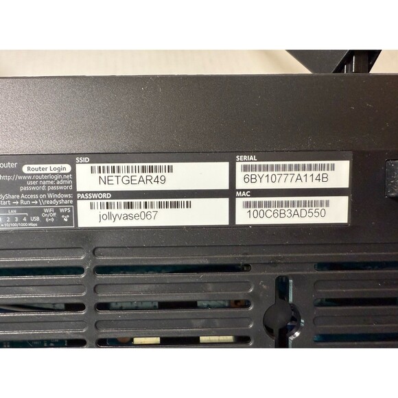 NETGEAR Nighthawk AX6 6-Stream AX4300 Wi-Fi Router RAX45 Tested Dual-Band - Picture 5 of 16